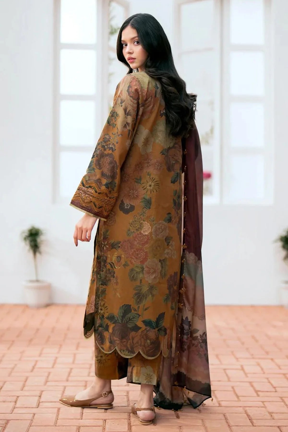 WDR-108 | Lawn Cotton Dress